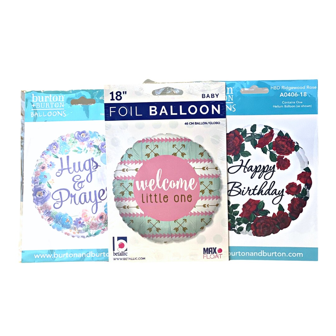 Balloons (Various Sizes + Occasions)